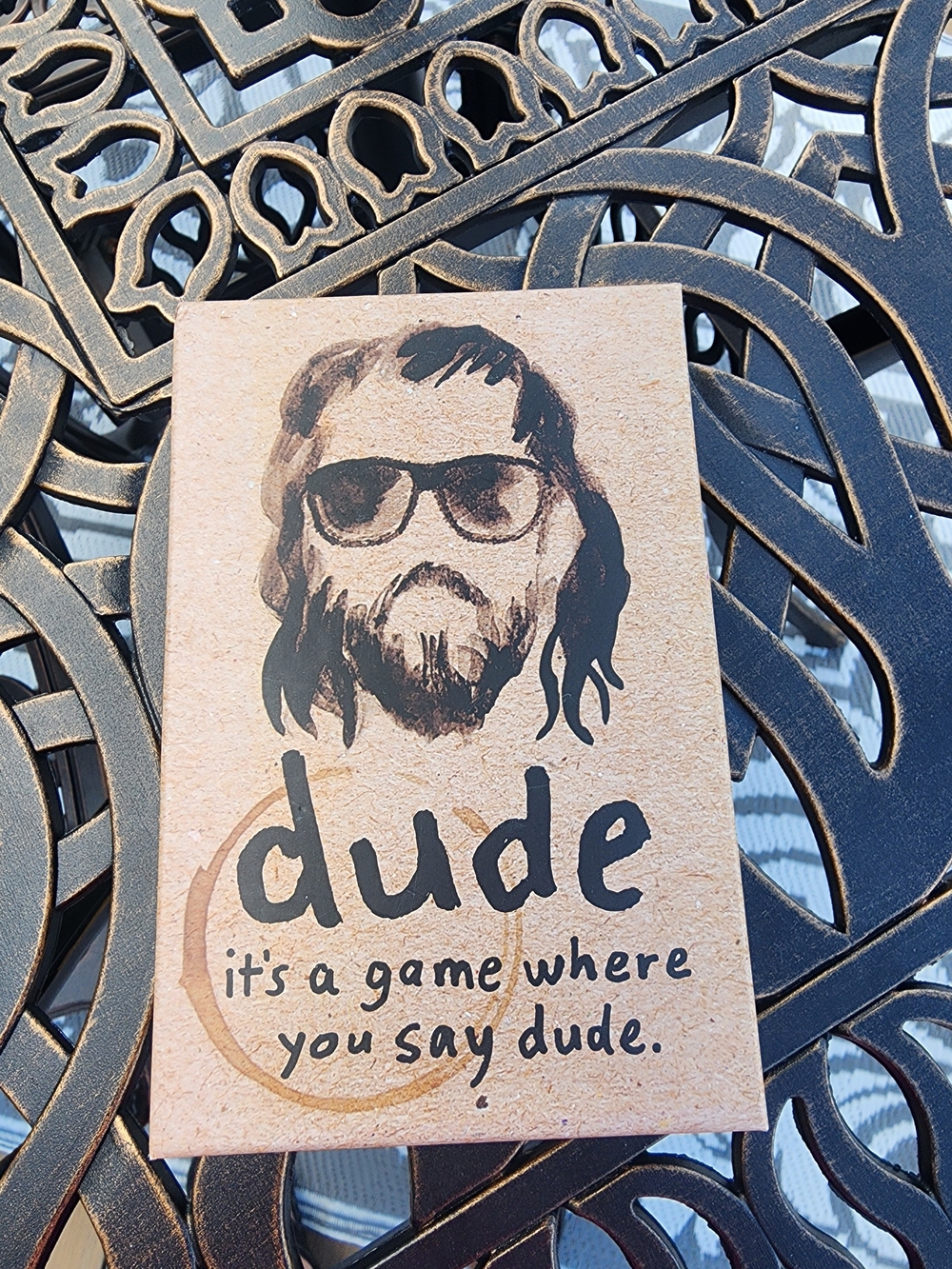 Dude Card Game Party Game 13 And Up